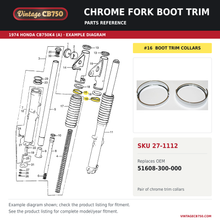Load image into Gallery viewer, Corrected parts fiche reference for SKU 27-1112