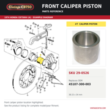 Load image into Gallery viewer, Corrected parts fiche reference for SKU 29-0526