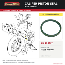 Load image into Gallery viewer, Corrected parts fiche reference for SKU 29-0527