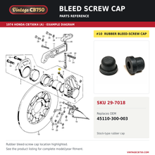 Load image into Gallery viewer, Corrected parts fiche reference for SKU 29-7018