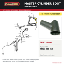 Load image into Gallery viewer, Corrected parts fiche reference for SKU 33-0003