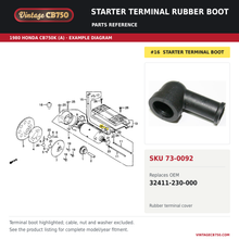 Charger l'image dans la galerie, Corrected parts fiche reference for SKU 73-0092