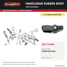 Load image into Gallery viewer, Corrected parts fiche reference for SKU 73-0095
