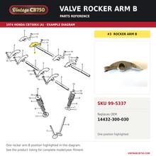 Load image into Gallery viewer, Corrected parts fiche reference for SKU 99-5337
