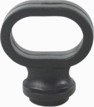 Universal motorcycle front fender speedo rubber cable loop
