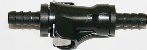 Universal motorcycle fuel hose quick disconnect 1 4 in. 6mm fuel line