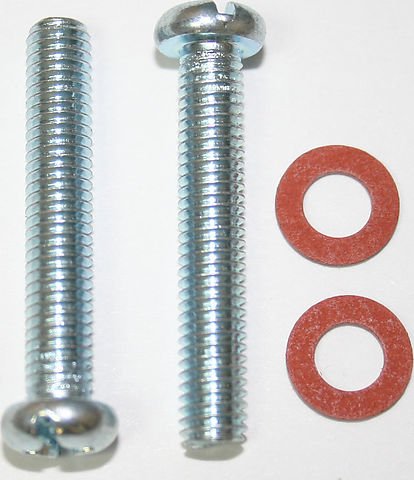 Honda CB750K CB550K CB500K fuel petcock screw and washer set 93500-06028-0A