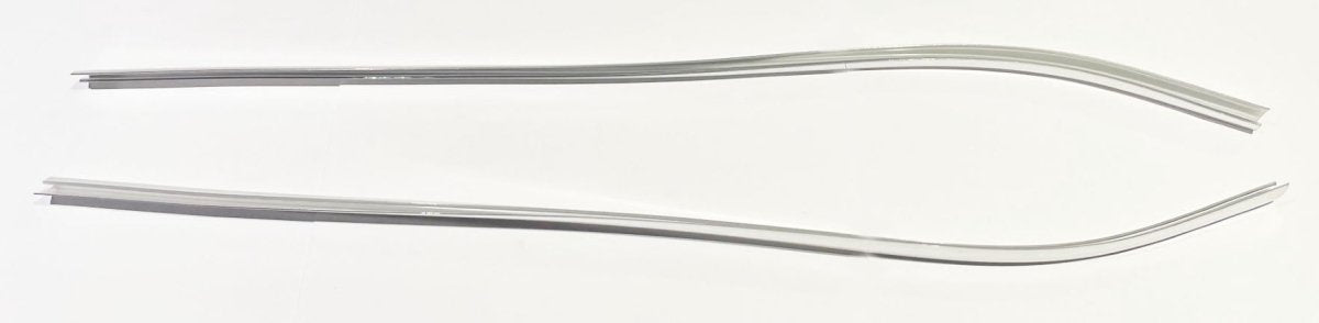 Honda CB750A CB750K gas tank chrome trim moulding set 2 17542-405-000