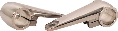Honda CB750 CB650 CB550 CB500 CB450 gb cafe headlight bracket set.