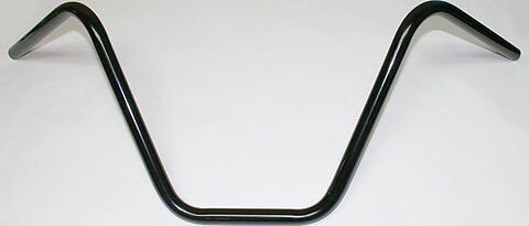 Universal motorcycle handlebar black