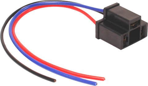 Universal motorcycle headlight plug