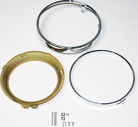 Honda CB750 CB550 CB500 CB450 headlight rim and retainer 33101-404-671
