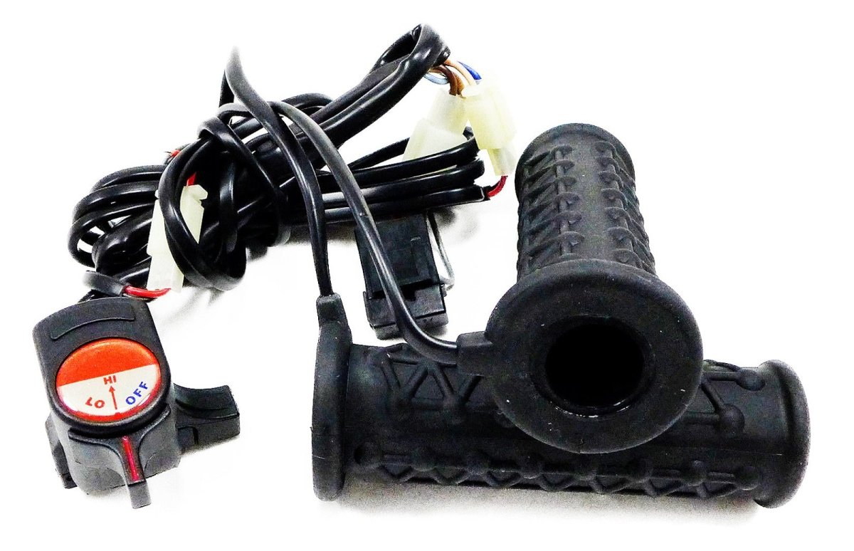 Universal heated grip set for 7 8 inch motorcycle handlebars