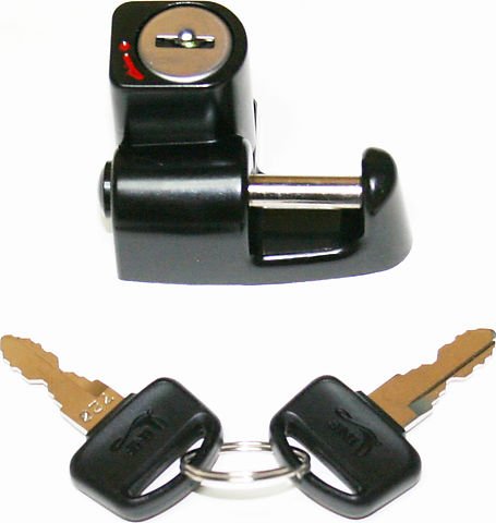 Helmet Holder Lock w Keys - VintageCB750