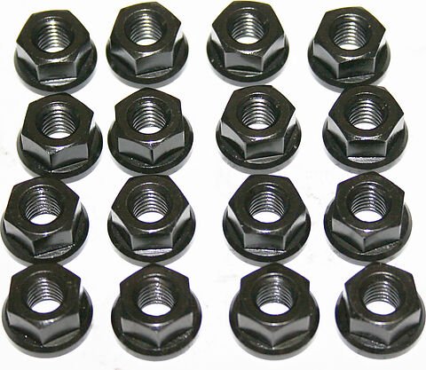 High Performance Kibblewhite Cylinder Stud Nuts Pk/16 - VintageCB750