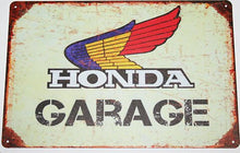 Charger l&#39;image dans la galerie, Honda Garage - Tin Sign - VintageCB750