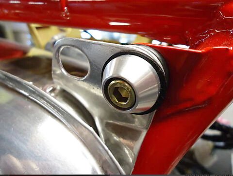 Honda CB750 joker machine oil tank mounting bushing set 3