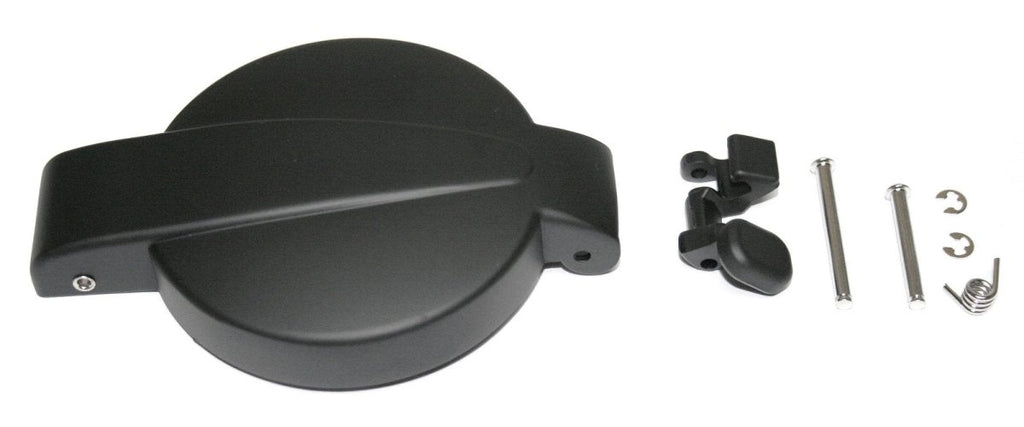 Matte Black ~ OEM Type Gas/Fuel Tank Cap With Latch Assembly - VintageCB750