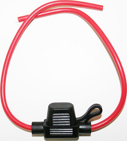 Universal motorcycle mini blade fuse holder