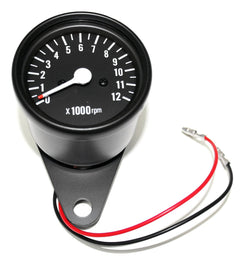 Mini Custom Tachometer ~ All Black 4:1 Drive