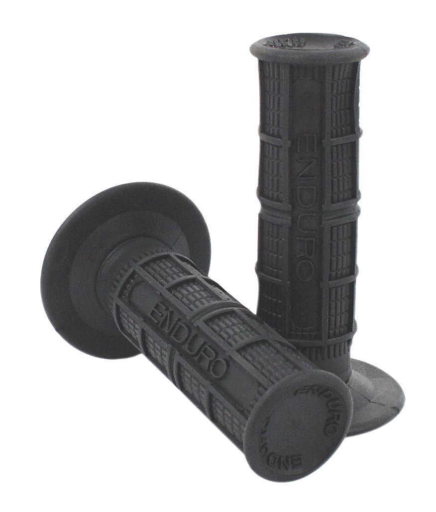 Black moto cross grips for 7 8 inch handlebars