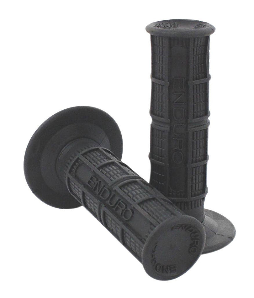 Black moto cross grips for 7 8 inch handlebars