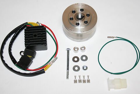 Honda CB450 CL450K3 performance charging kit lithium ion version