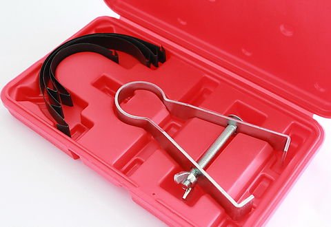 Universal motorcycle piston ring tool