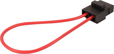 Universal motorcycle plug in fuse holder