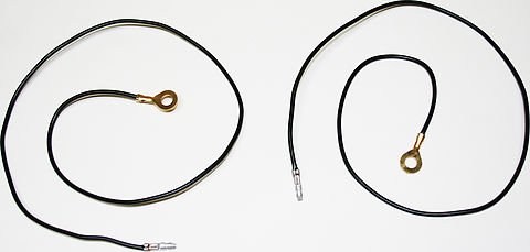Honda CB750K rear turn signal ground cables set 2 33620-300-000
