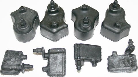 Honda CB750F CB750K rear wheel damper rubber set 41242-300-020