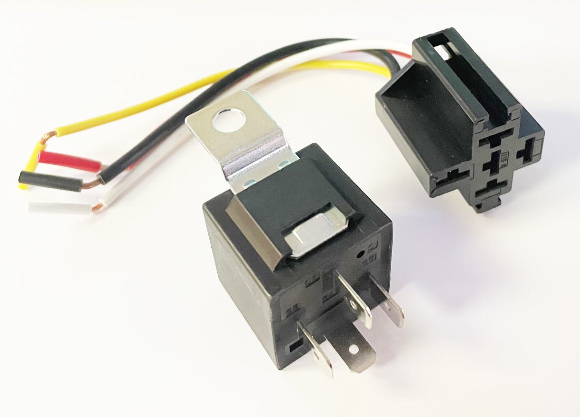 Universal motorcycle relay with base 4 pin 12V 40AMP
