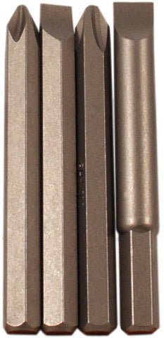 Universal motorcycle replacement driver bit set 3 in. long