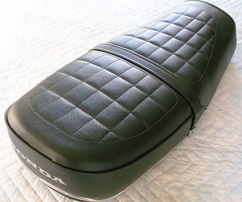 Honda CB750K seat cover replacement