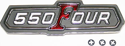 Honda CB550K side cover emblem 87124-374-000