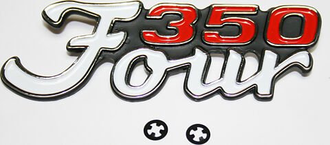 Honda CB350F side cover emblem 87128-333-000