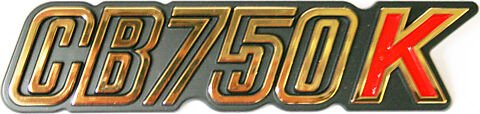 Honda CB750K side cover emblem 87127-425-670