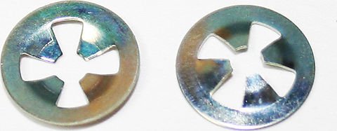 Honda CB1000 CB900 side cover emblem fixing nut pk 2 90313-567-000