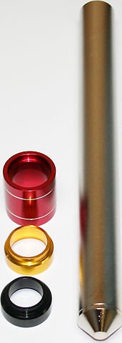 Universal motorcycle steering bearing installation tool
