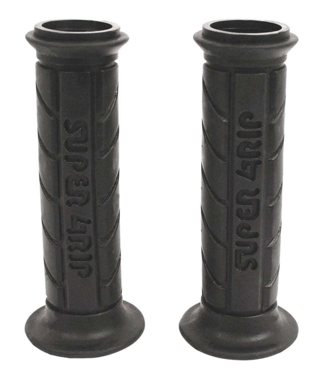 Black super grips for 7 8 inch motorcycle handlebars