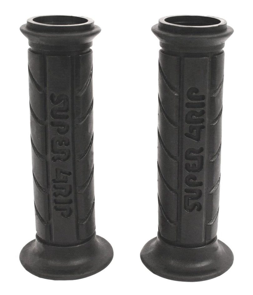 Black super grips for 7 8 inch motorcycle handlebars