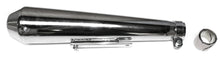 Charger l&#39;image dans la galerie, Universal Chrome Reverse Cone Shorty Muffler - VintageCB750