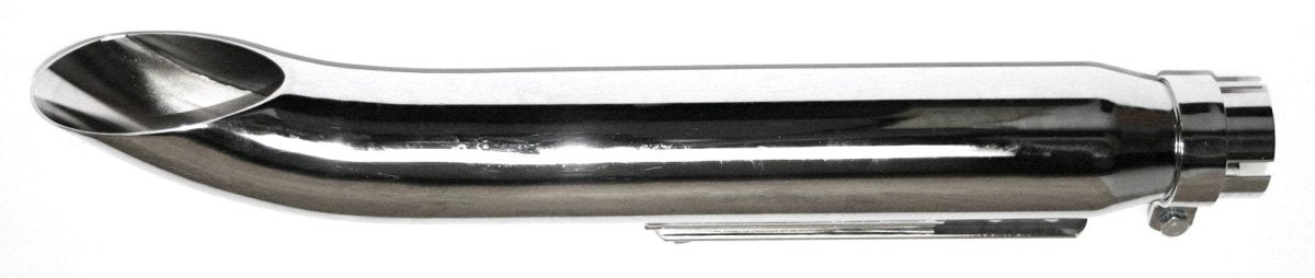 Universal motorcycle chrome turn out muffler 20 in. 1-3 4 in.