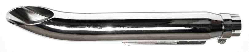 Universal motorcycle chrome turn out muffler 20 in. 1-3 4 in.