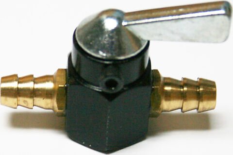 Universal Inline 7mm Fuel Tap / Fuel Valve - VintageCB750