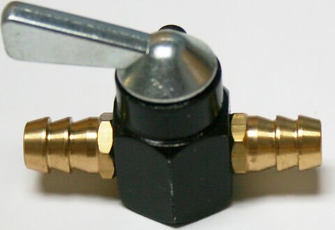 Universal motorcycle inline 8mm fuel tap