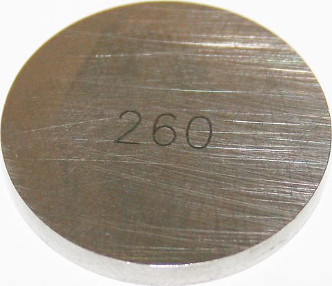 Honda CB1100 CB1000 CB900 CB750 valve shim 2.60