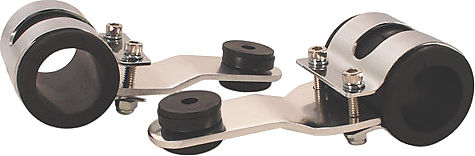 Tommaselli Type Headlight Bracket Set ~ 35mm