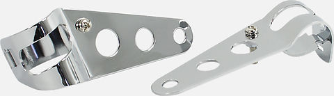 Chrome Universal Adjustable Headlight Brackets