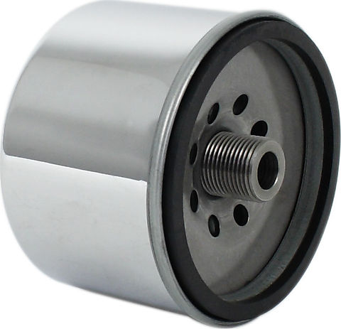 Chrome Spin On Oil Filter 15-1006